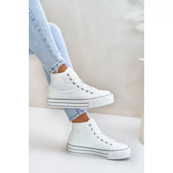 Ženske superge BIG STAR OO274A473 WHITE Big Star Shoes 
