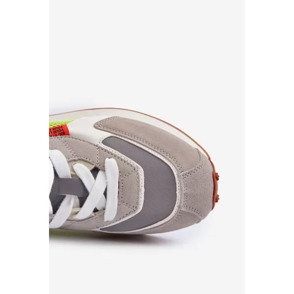  Moške superge BIG STAR NN174344 GREY Big Star Shoes 