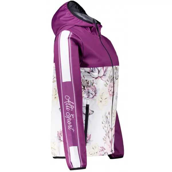  Ženska vrhunska softshell jakna ALTISPORT VOJ/ALW008JACK01 BORDO 