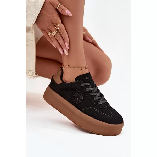  Ženske superge BIG STAR SS274761 BLACK Big Star Shoes 