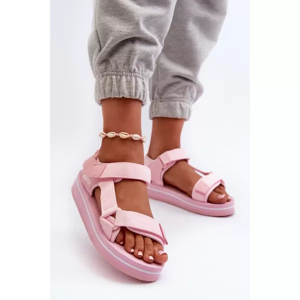  Ženski čevlji BIG STAR NN274A533 PINK Big Star Shoes 