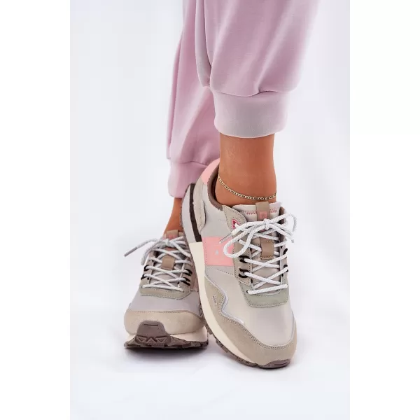  Ženske superge BIG STAR RR274243 PINK/SIVA Big Star Shoes 