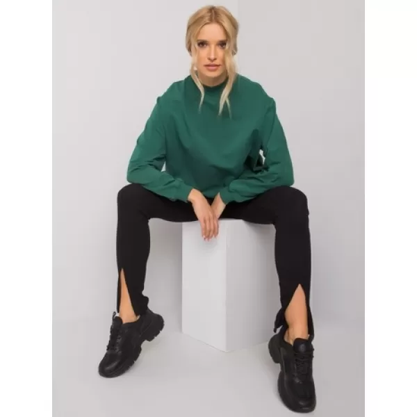  Ženski pulover BASIC FEEL GOOD RV-BL-5185.90P TEMNO ZELENA 
