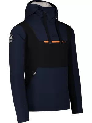 Moška softshell jakna NORDBLANC GLEN NBSSM8339 TEMNO MODRA