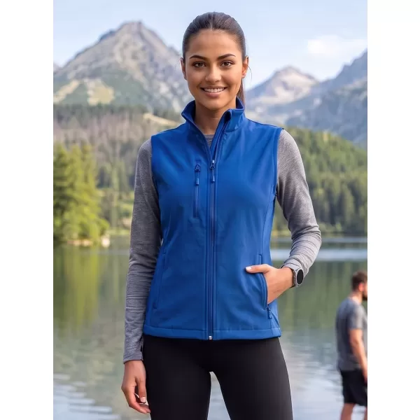  Ženski softshell telovnik ALTISPORT NoPrint NP/ALW965 KRALJEVSKO MODRA 