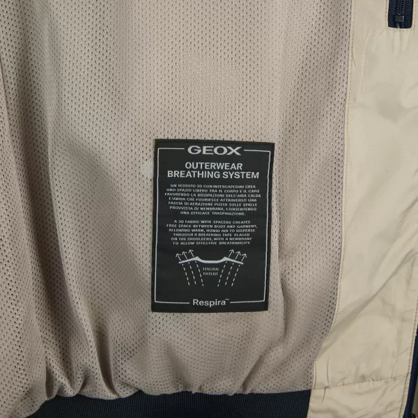  Moška jakna GEOX JHARROD G014355 BEŽ 