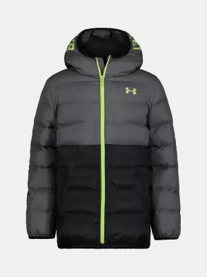 Fantovska jakna UNDER ARMOUR UA PRONTO COLORBLOCK PUFFER JACKET UJFIM09F-021 SIVA
