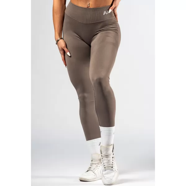  Push-up pajkice z visokim pasom POWER 888 SVETLO RJAVE PEPELNE Nebbia 