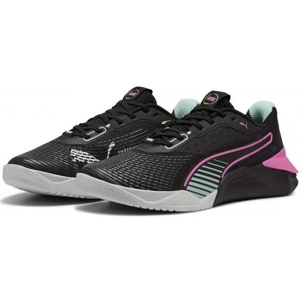 Ženski čevlji PUMA FUSE 4.0 WNS 311744-02 PUMA ČRNA/ROZA PIXEL/MINT M 