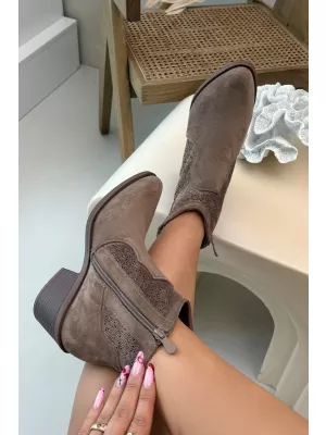 Ženski čevlji S.BARSKI HY61-8013 KAVA