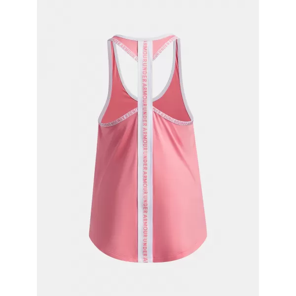  Dekliški brezrokavnik UNDER ARMOUR TECH KNOCKOUT TANK 1363374-600 ROZA 