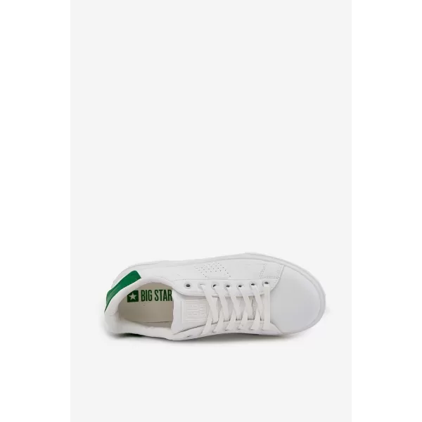  Moški čevlji BIG STAR OO174116 WHITE/GREEN Big Star Shoes 