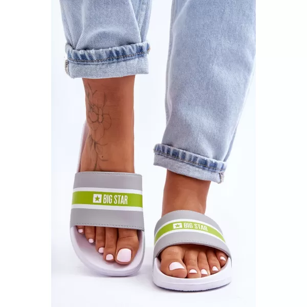  Ženski natikači BIG STAR JJ274647 GREY Big Star Shoes 