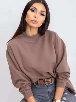 Ženski pulover BASIC FEEL GOOD RV-BL-5185.92P RJAVA
