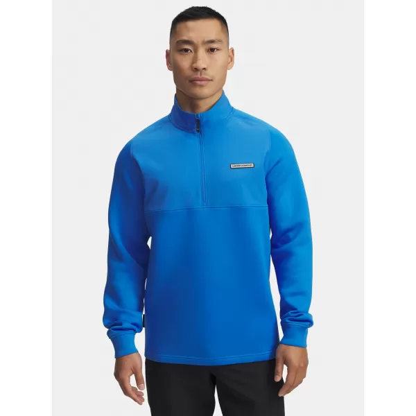  Moški pulover UNDER ARMOUR UA DRIVE PRO HYBRID HZ 6005666-402 MODRA 