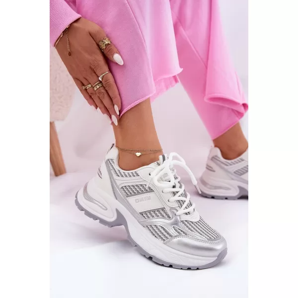  Ženske superge BIG STAR RR274A195 WHITE Big Star Shoes 