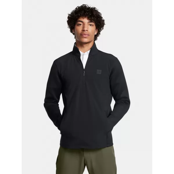  Moški pulover UNDER ARMOUR UA DRIVE PRO STORM HYB HZ 1387118-001 ČRNA 