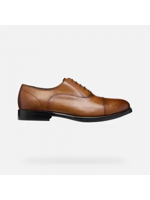 Moški klasični čevlji GEOX BARBERIGO G014410 RJAVA