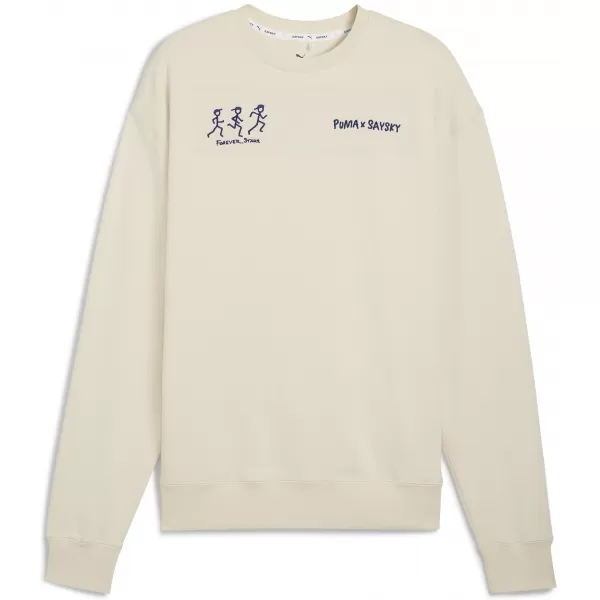  Pulover PUMA UNISEX X SAYSKY LS KNIT 527557-87 ALPSKI SNEG 