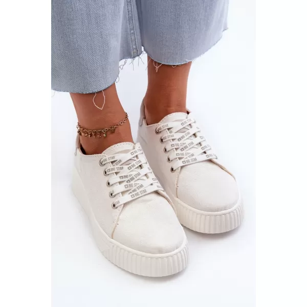  Ženske superge BIG STAR NN276001 WHITE Big Star Shoes 