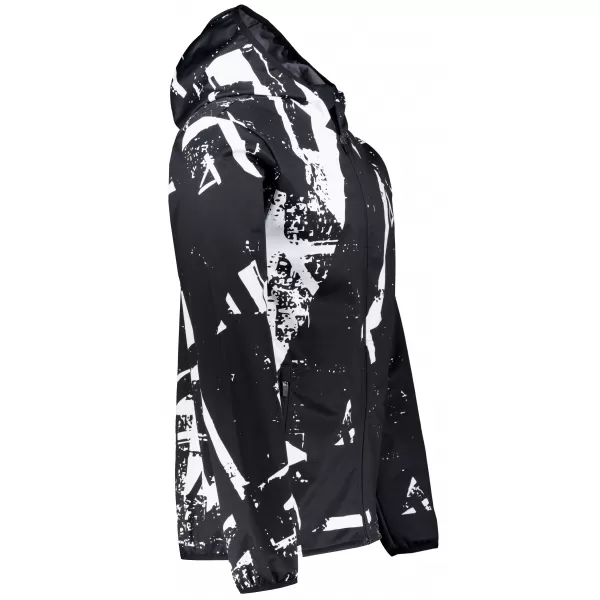 Moška vrhunska softshell jakna ALTISPORT VOJ/ALM079JACK01 ČRNO-BELO 
