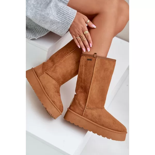  Ženski čevlji BIG STAR OO274893 BROWN/BEIGE Big Star Shoes 
