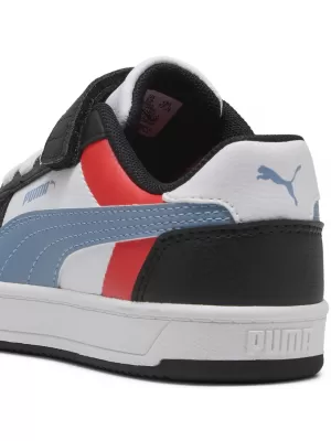 Otroški čevlji PUMA CAVEN 2.0 BLOCK AC+ PS 394462-17 PUMA BELA/HLADNO MODRA/ČRNA