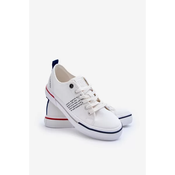  Moške superge BIG STAR LL174204 WHITE Big Star Shoes 