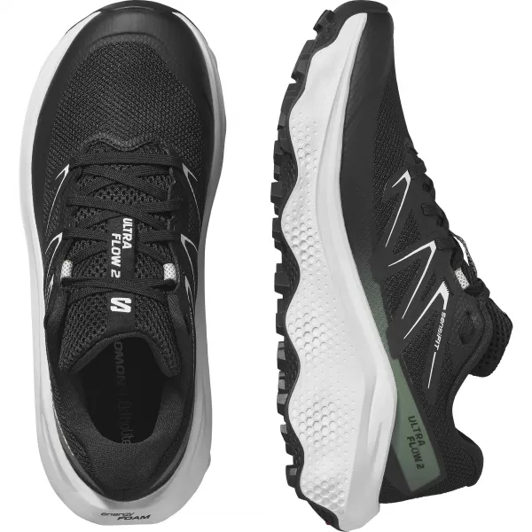  Ženski čevlji SALOMON ULTRA FLOW 2 W L47883700 ČRNA/BELA/ZELENA AGAVA 