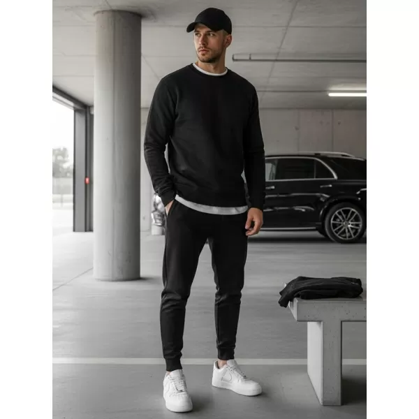  Moški pulover DSTREET BX2416 ČRNA 