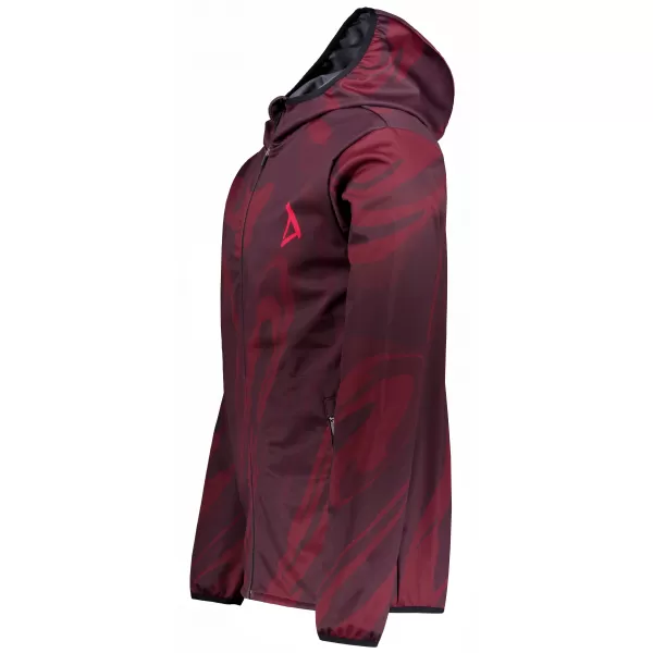  Moška vrhunska softshell jakna ALTISPORT VOJ/ALM072JACK01 VINO/RDEČA 