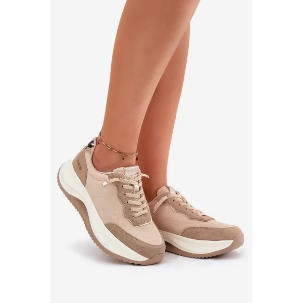  Ženske superge BIG STAR RR274A345 BEIGE Big Star Shoes 