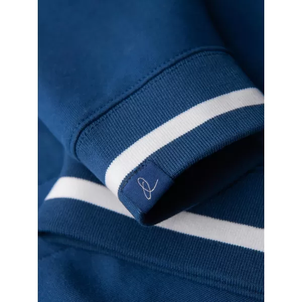  Moški pulover OMBRE OM-SSNZ-0244 TEMNO MODRA 