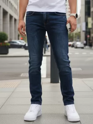 Moške hlače DSTREET UX4479 MODRA