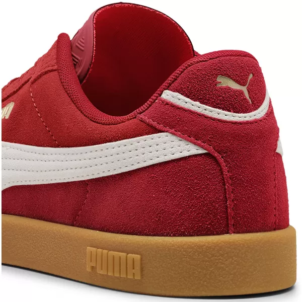  Škornji PUMA CLUB II ERA SUEDE 400717-08 FORATRED/P.WHITE/ FORATRED/P.WHITE/PUMA GOLD 