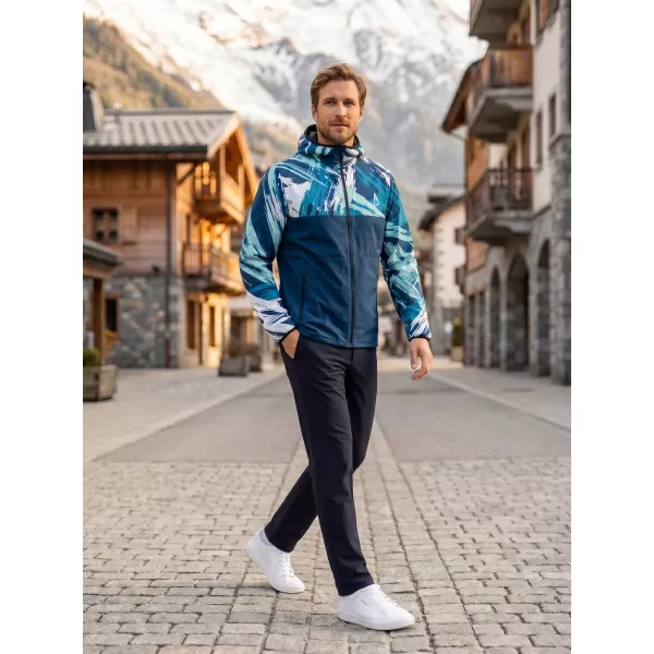  Moška vrhunska softshell jakna ALTISPORT VOJ/ALM039JACK01 MORNARSKO MODRA 