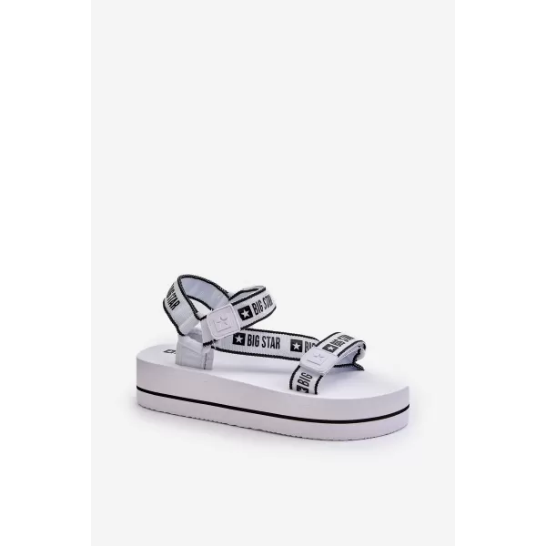  Ženski čevlji BIG STAR NN274A526 WHITE Big Star Shoes 