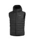 Telovnik PENTAGON AURORA 2.0 PUFFER HOODED VEST K04011-2.0 ČRNA