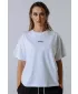 Majica sproščenega kroja POWER 894 WHITE Nebbia