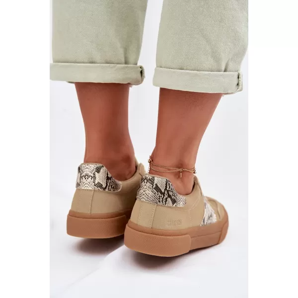  Ženske superge BIG STAR TT274298 BEIGE Big Star Shoes 