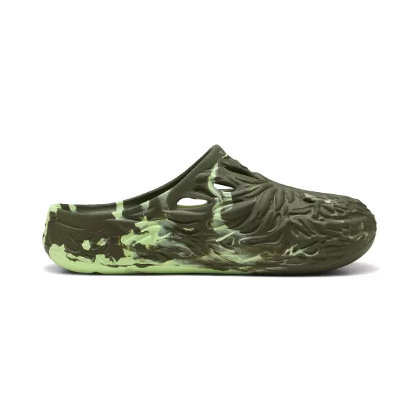  Copati PUMA MB.04 SLIDE 397665_14 TEMNO OLIVNO/GAZIRANO SVETLO 