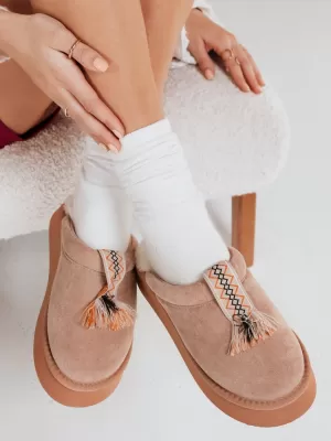 Ženski čevlji DSTREET ZY1302 KAKI