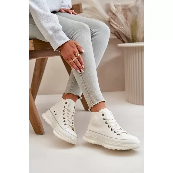  Ženske superge BIG STAR OO274064 WHITE Big Star Shoes 