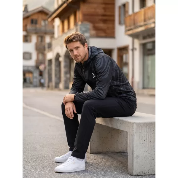  Moška vrhunska softshell jakna ALTISPORT VOJ/ALM072JACK01 ČRNA 
