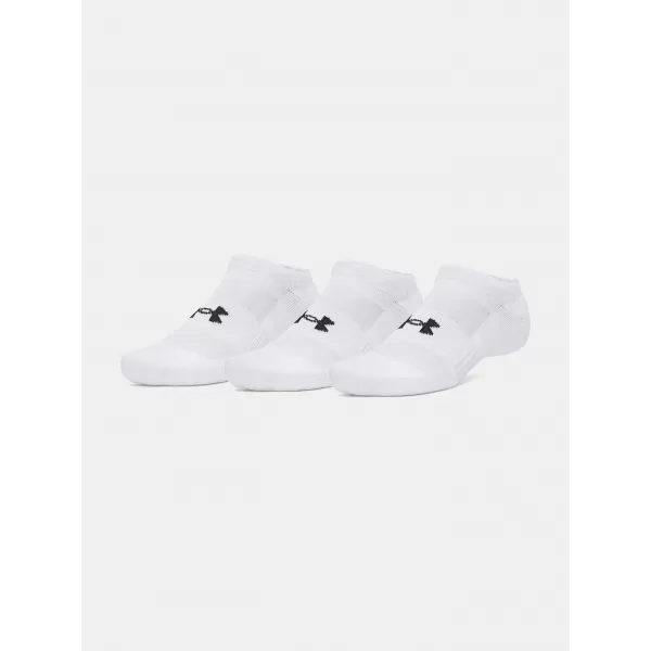  Nogavice UNDER ARMOUR PERFORMANCE COTTON 3PK NS 6009683-100 BELA 