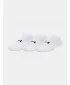 Nogavice UNDER ARMOUR PERFORMANCE COTTON 3PK NS 6009683-100 BELA