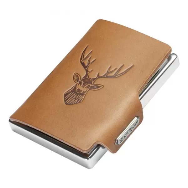  Denarnica MONDRAGHI Silhouette Classic Deer KARAMELA 