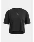 Dekliška majica s kratkimi rokavi UNDER ARMOUR UA G RIVAL WASH SS 6011673-001 ČRNA