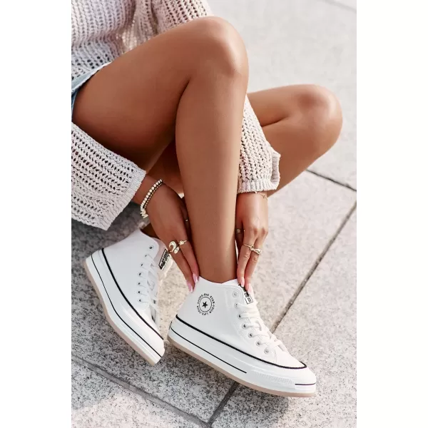  Ženske superge BIG STAR OO274061 WHITE Big Star Shoes 