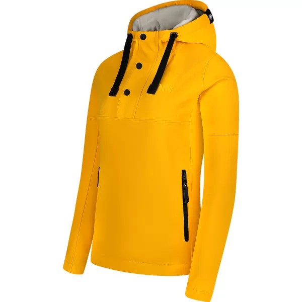  Ženska softshell jakna NORDBLANC SHOAL NBSSL8341 JANTAR 